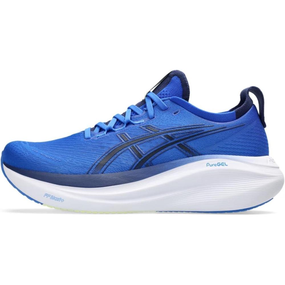 image:imageASICS Mens GelNimbus 27 Running ShoesIllusion BlueIndigo Blue