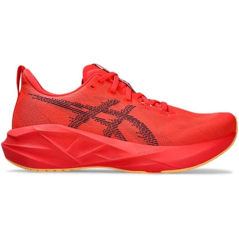image:imageASICS Mens NOVABLAST 5 Running ShoesRed Flash Edo Purple
