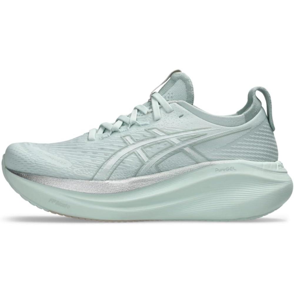 image:imageASICS Womens GelNimbus 27 Running ShoePure AquaWhite