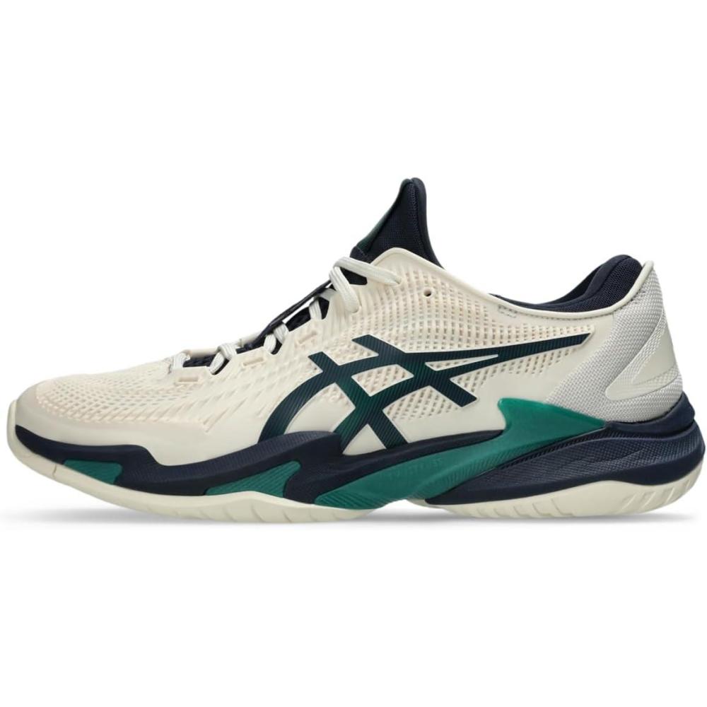 image:imageAsics Mens Court FlyteFoam 3 Tennis ShoesCreamJasper Green