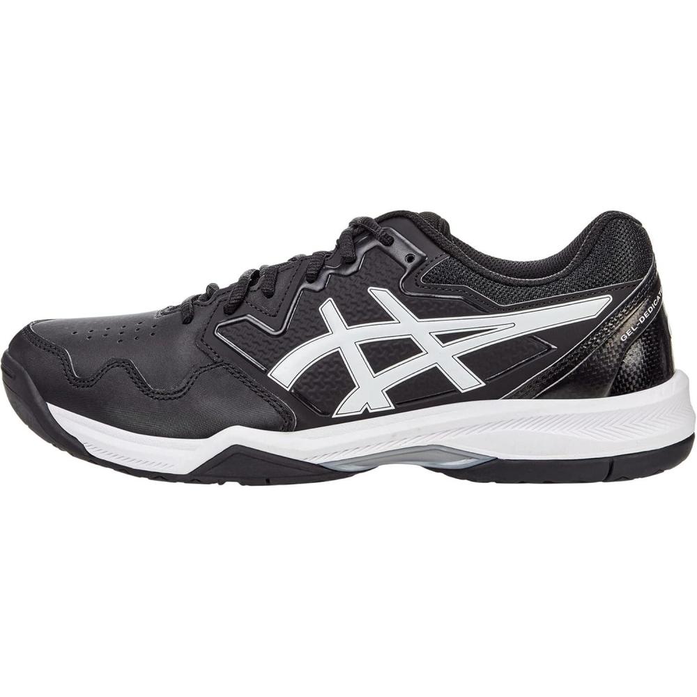 image:imageAsics Mens GelDedicate 7 Tennis ShoesBlackWhite