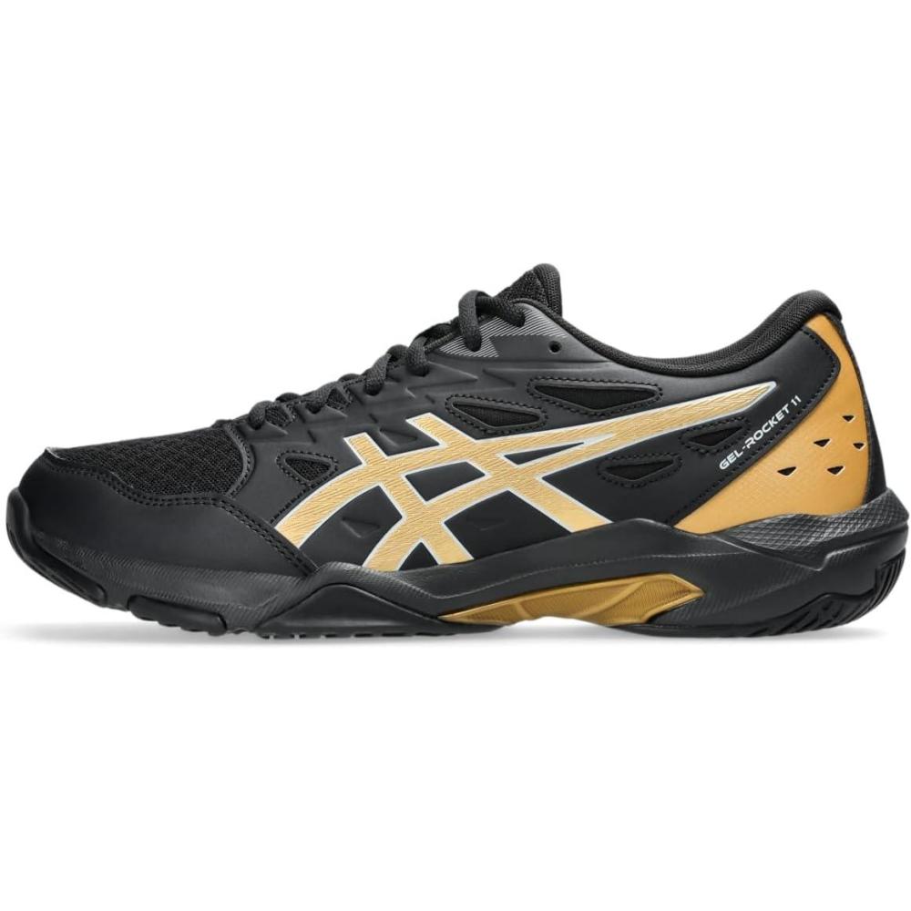 image:imageAsics Mens GelRocket 11 Volleyball ShoesBlackPiedmont Grey