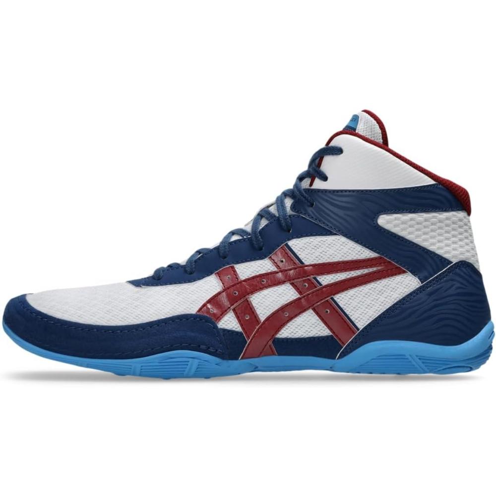 image:imageAsics Mens Matflex 7 Wrestling ShoesWhiteBeet Red