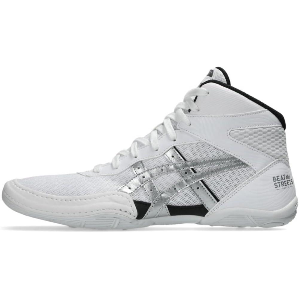 image:imageAsics Mens Matflex 7 Wrestling ShoesWhitePure Silver