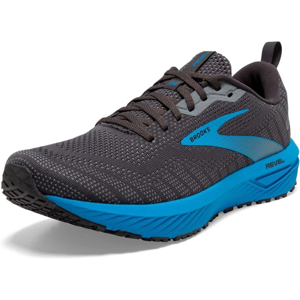 image:imageBrooks Mens Revel 6 Neutral Running ShoeBlackened PearlBlue