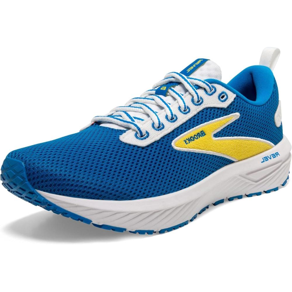 image:imageBrooks Mens Revel 6 Neutral Running ShoeBlueYellow