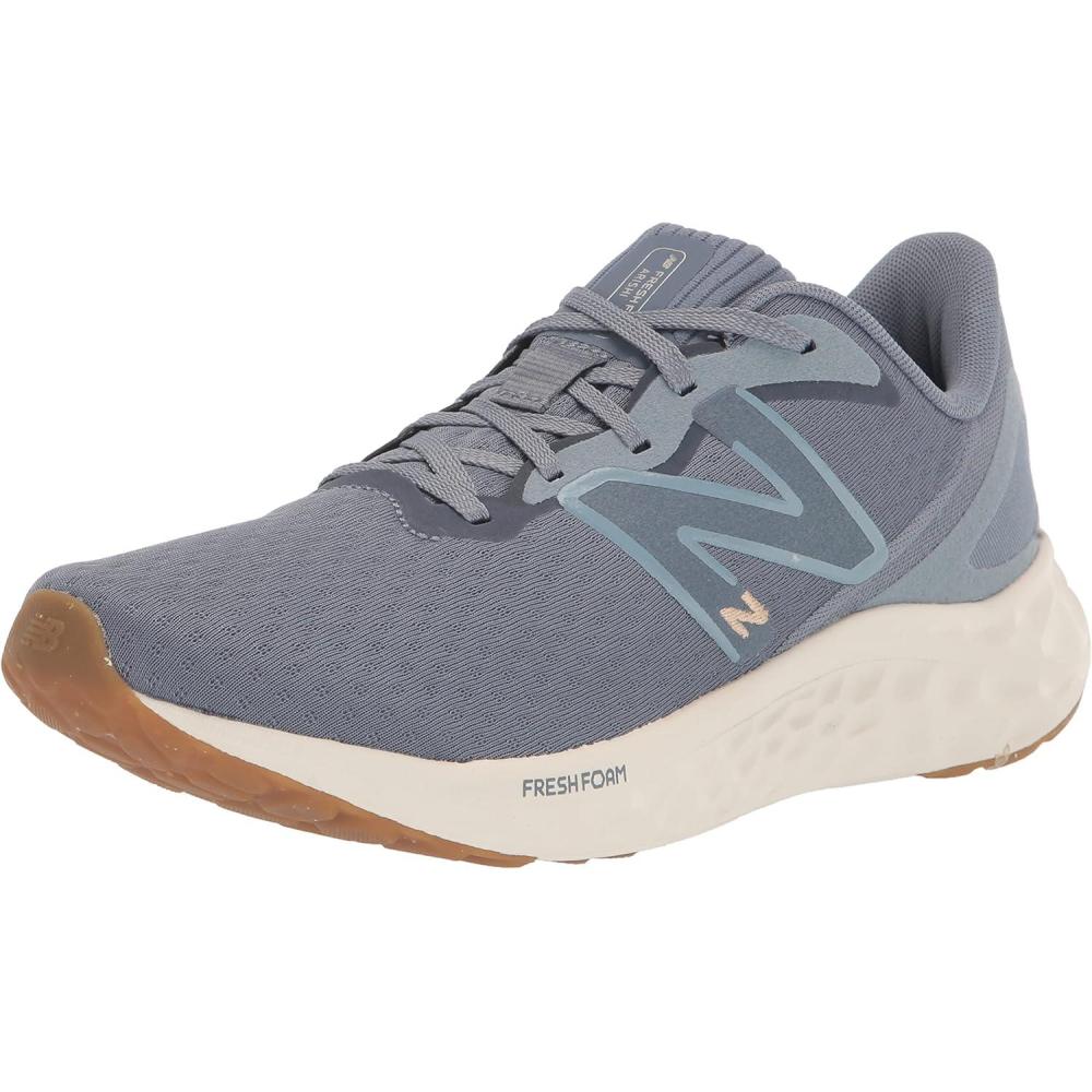 image:imageNew Balance Womens Fresh Foam Arishi V4 Running ShoeArctic GreyLight Arctic GreyLight Gold Metallic