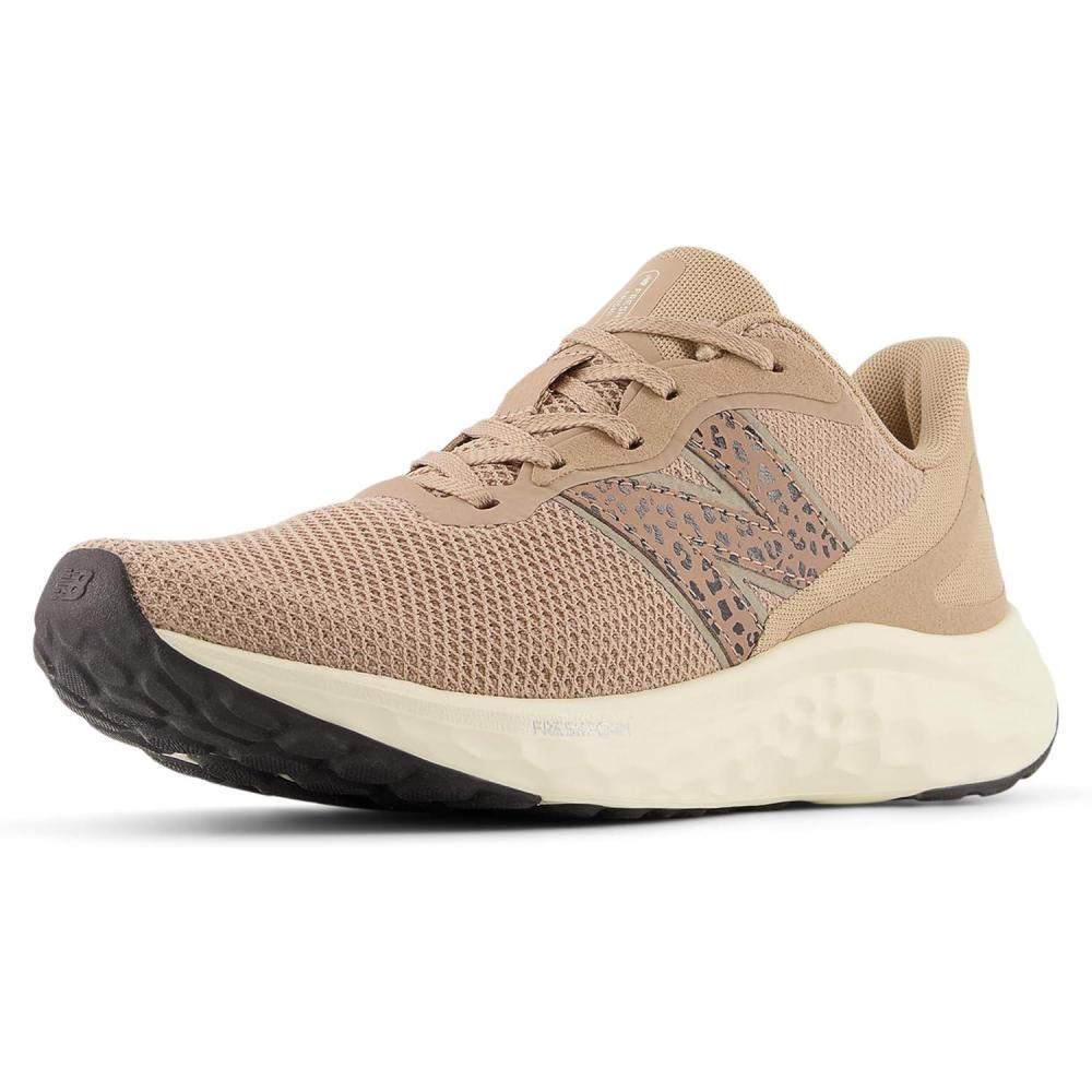 image:imageNew Balance Womens Fresh Foam Arishi V4 Running ShoeFlat TaupeBlack CementPermafrost