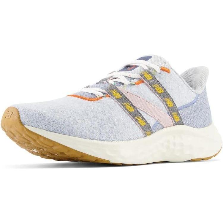 image:imageNew Balance Womens Fresh Foam Arishi V4 Running ShoeLight Arctic GreySunflower