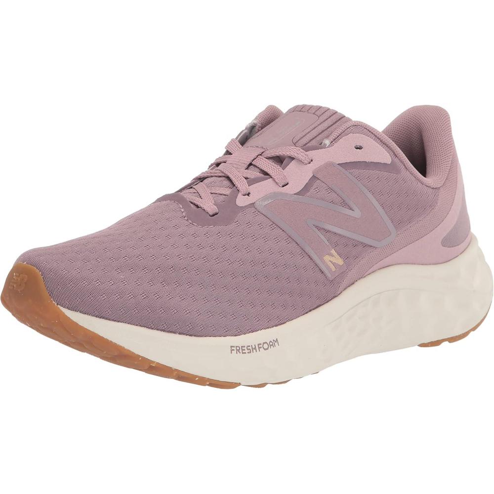 image:imageNew Balance Womens Fresh Foam Arishi V4 Running ShoeLilac ChalkViolet ShadowLight Gold Metallic