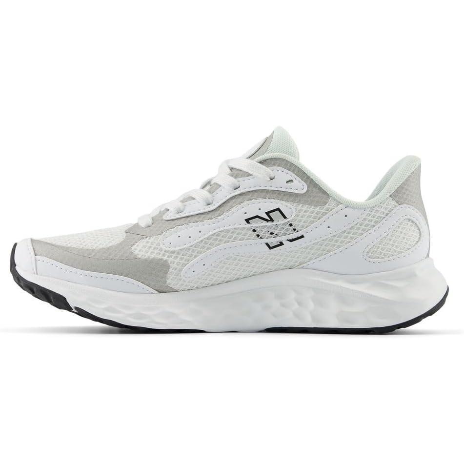 image:imageNew Balance Womens Fresh Foam Arishi V4 Running ShoeNb WhiteSilver MetallicBlack