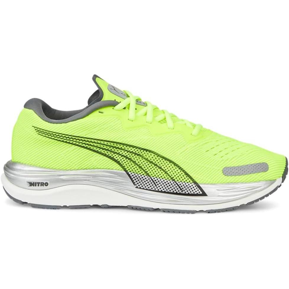 image:imagePuma Velocity Nitro 2 Mens Running ShoesLime SqueezeCastlerock