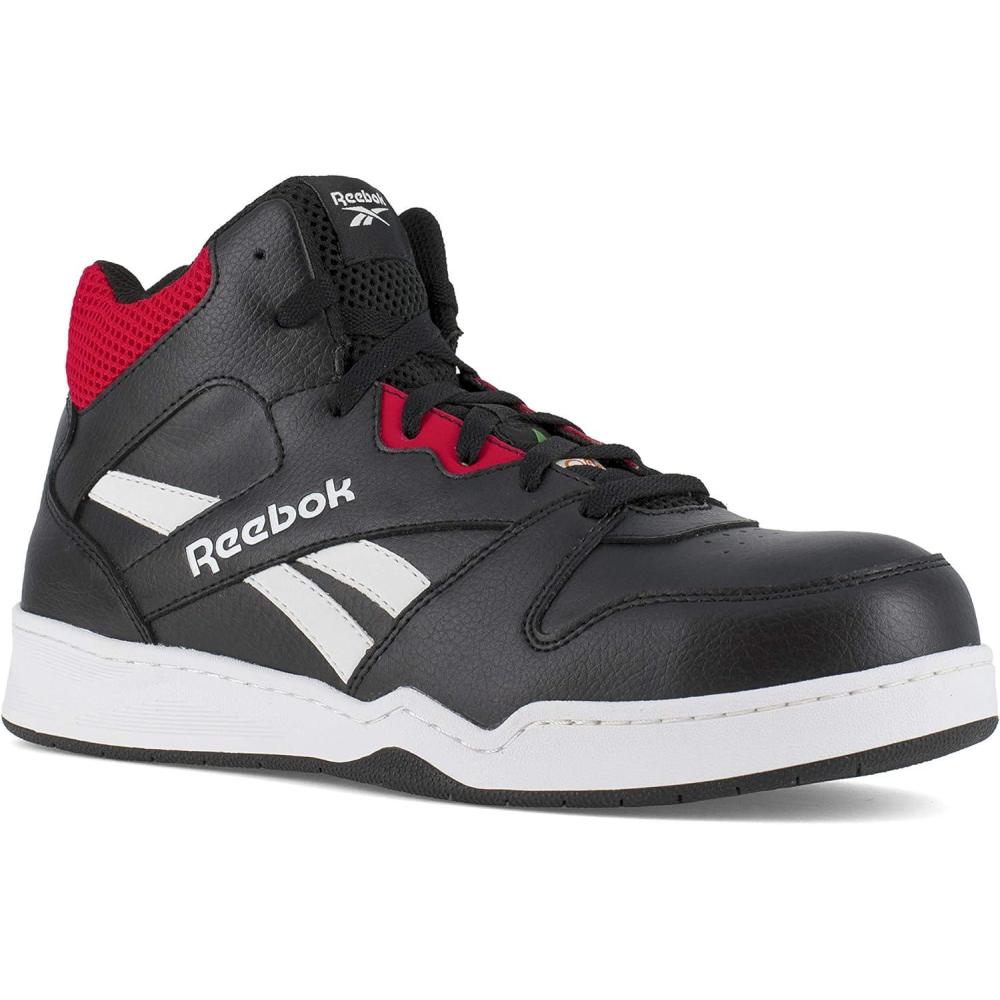 image:imageReebok Mens Work BB4500 HiTop OxfordsBlackred