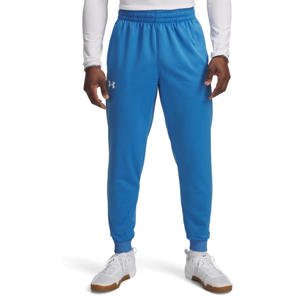 image:imageUnder Armour Mens Armour Fleece Joggers402 Blue Atlantis White