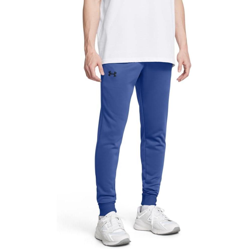 image:imageUnder Armour Mens Armour Fleece Joggers432 Tech Blue Black