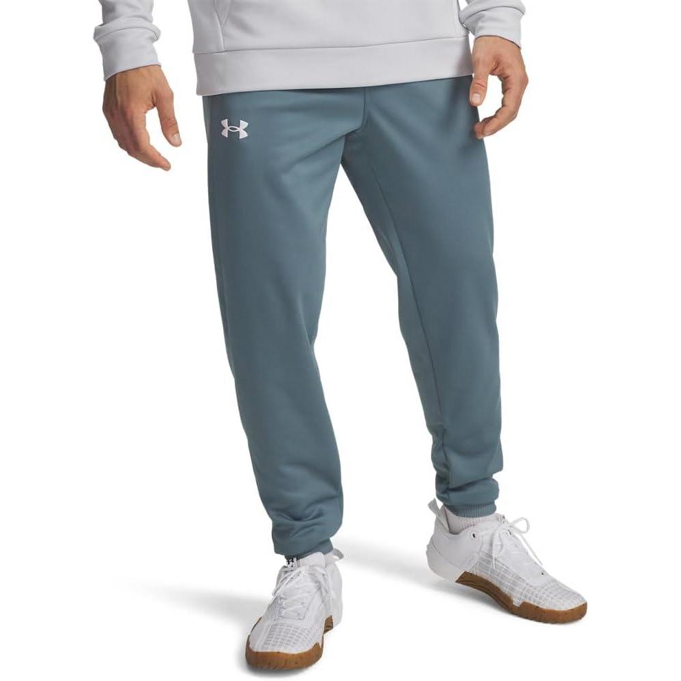 image:imageUnder Armour Mens Armour Fleece Joggers587 Jasper Blue White