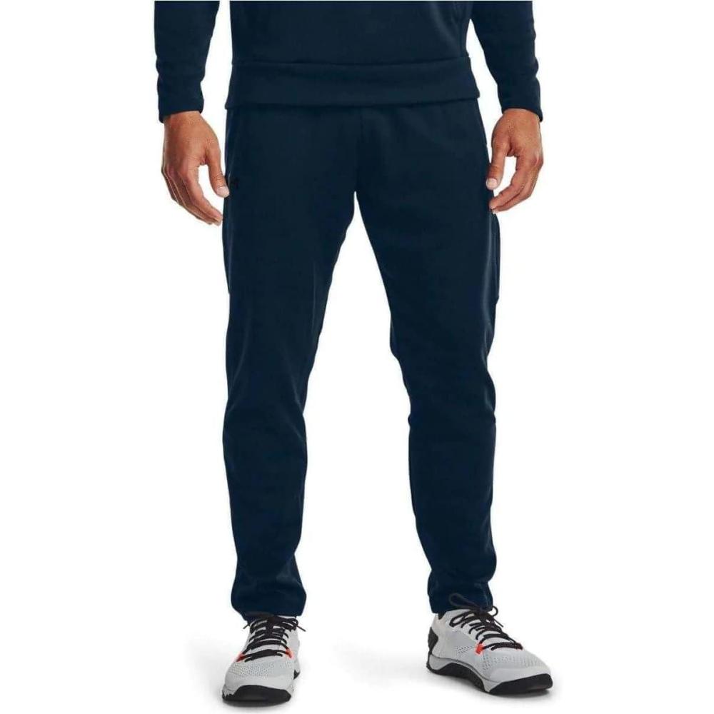 image:imageUnder Armour Mens Armour Fleece JoggersAcademy Blue 408Black