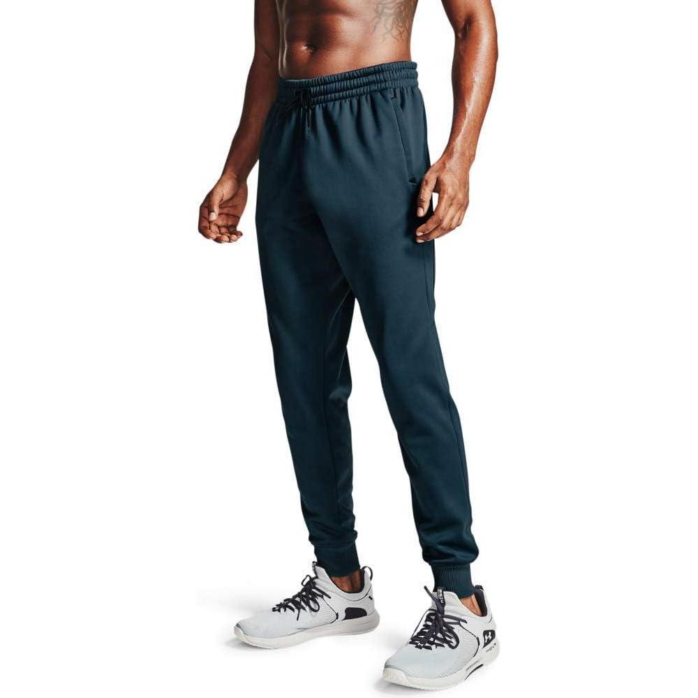 image:imageUnder Armour Mens Armour Fleece JoggersMechanic Blue 467Black
