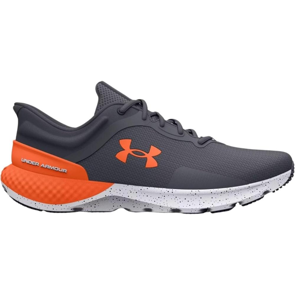 image:imageUnder Armour Mens Charged Escape 4 Running Shoe101 Pitch GrayOrange BlastOrange Blast