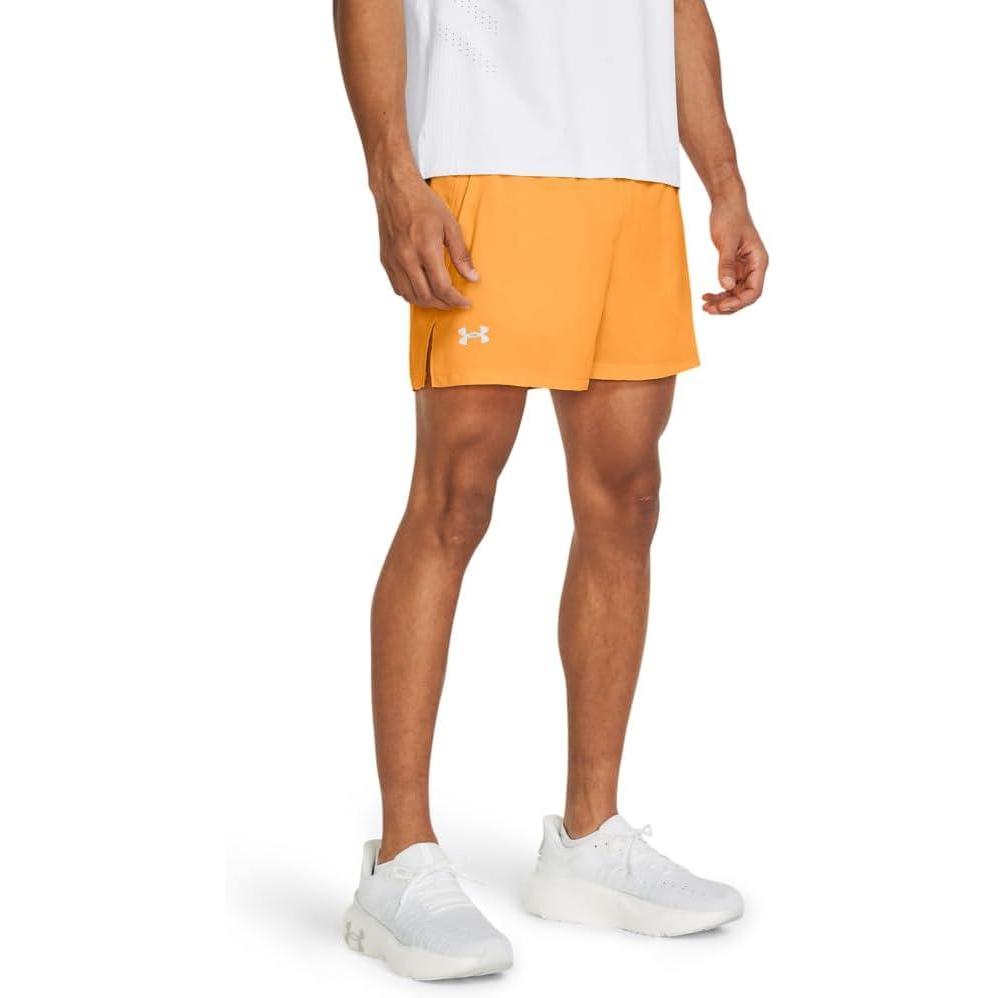 image:imageUnder Armour Mens Launch Run 5 Shorts803 Nova Orange Nova Orange Reflective