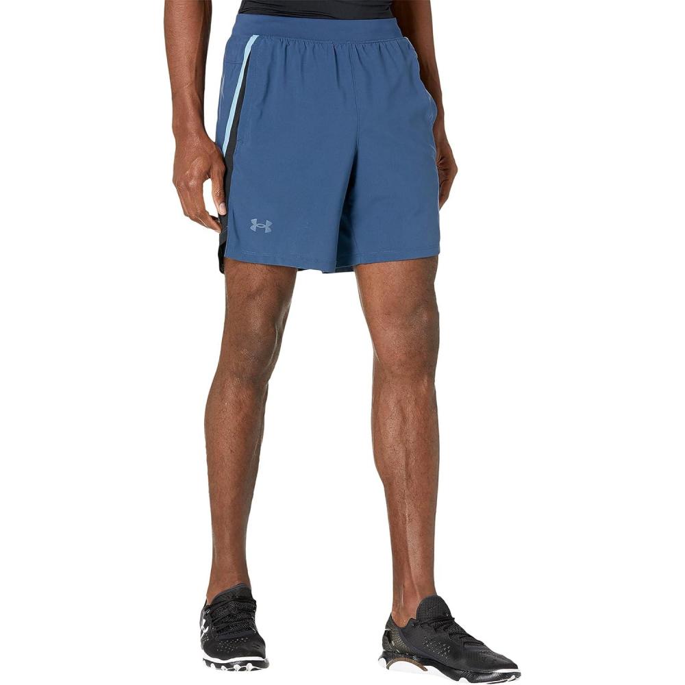 image:imageUnder Armour Mens Launch Stretch Woven 2in1 ShortsAdmiral 498Reflective
