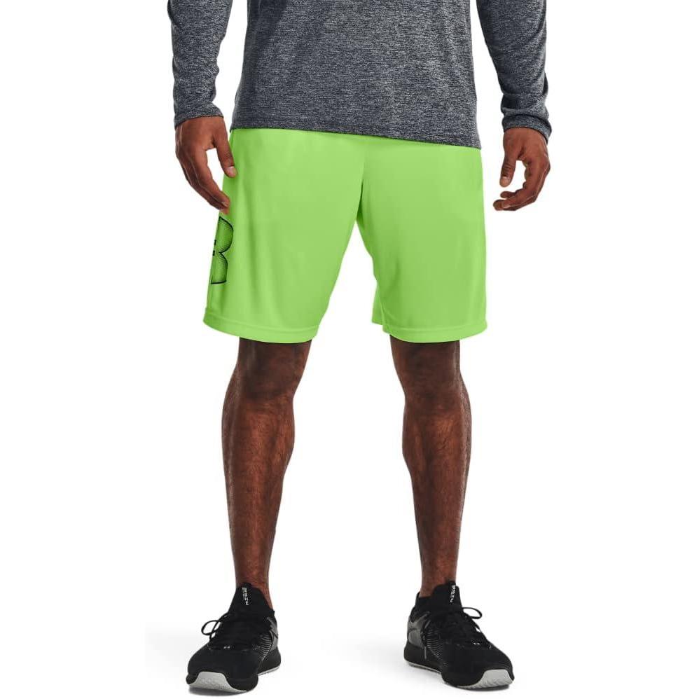 image:imageUnder Armour Mens Launch Stretch Woven 2in1 ShortsQuirky Lime 752Reflective