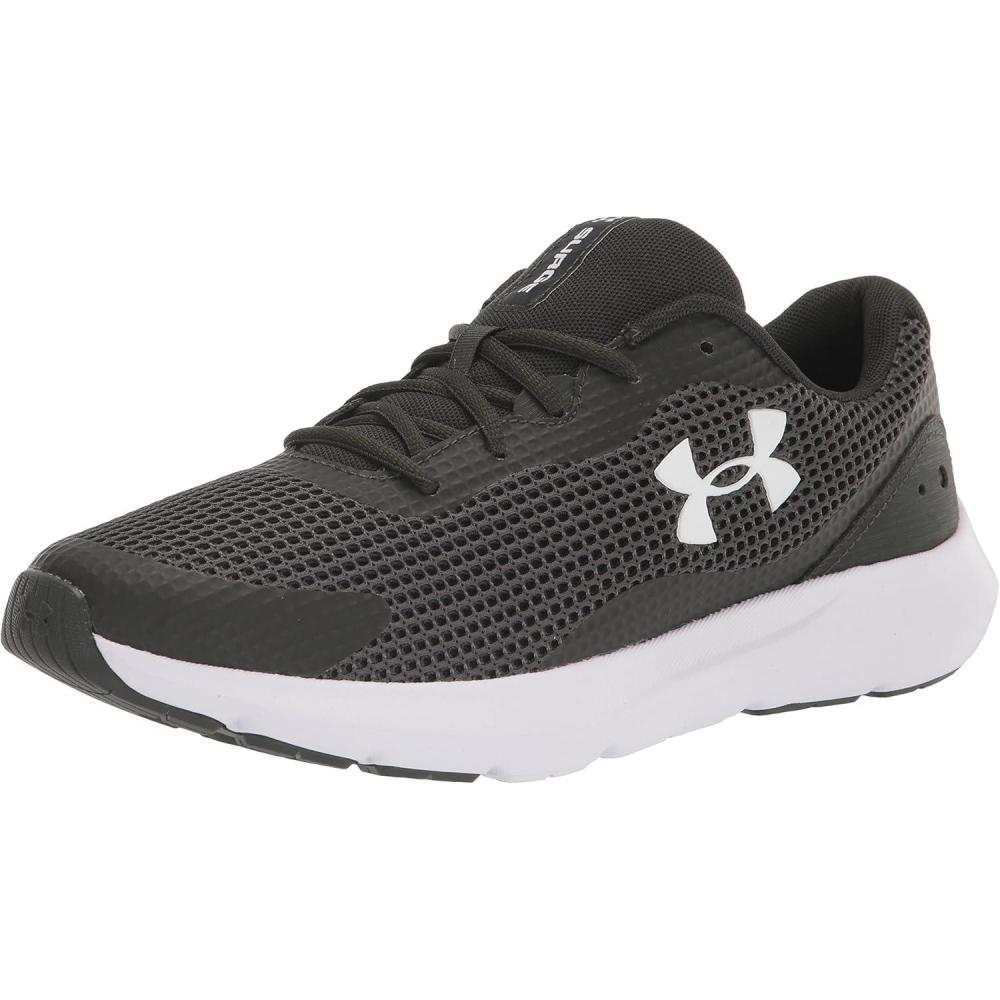 image:imageUnder Armour Mens Surge 3Running Shoe302 Baroque GreenWhiteWhite