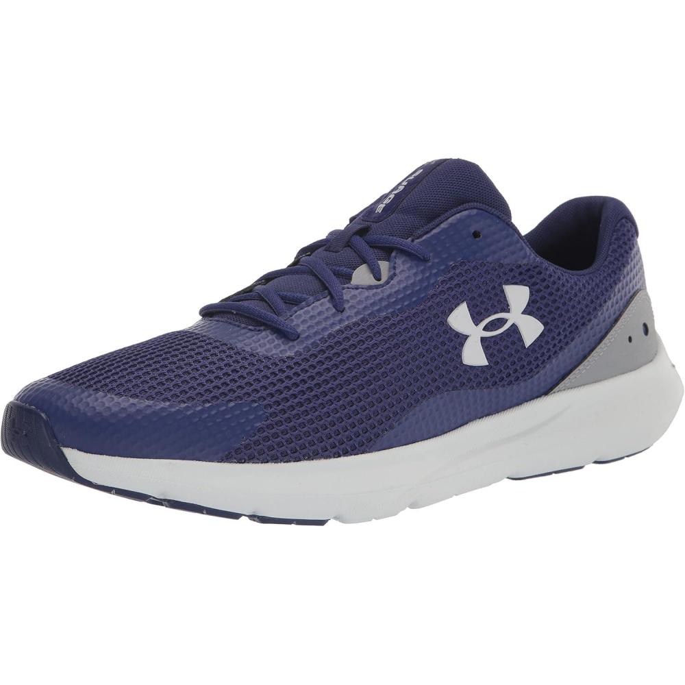 image:imageUnder Armour Mens Surge 3Running Shoe500 Sonar BlueSteelHalo Gray
