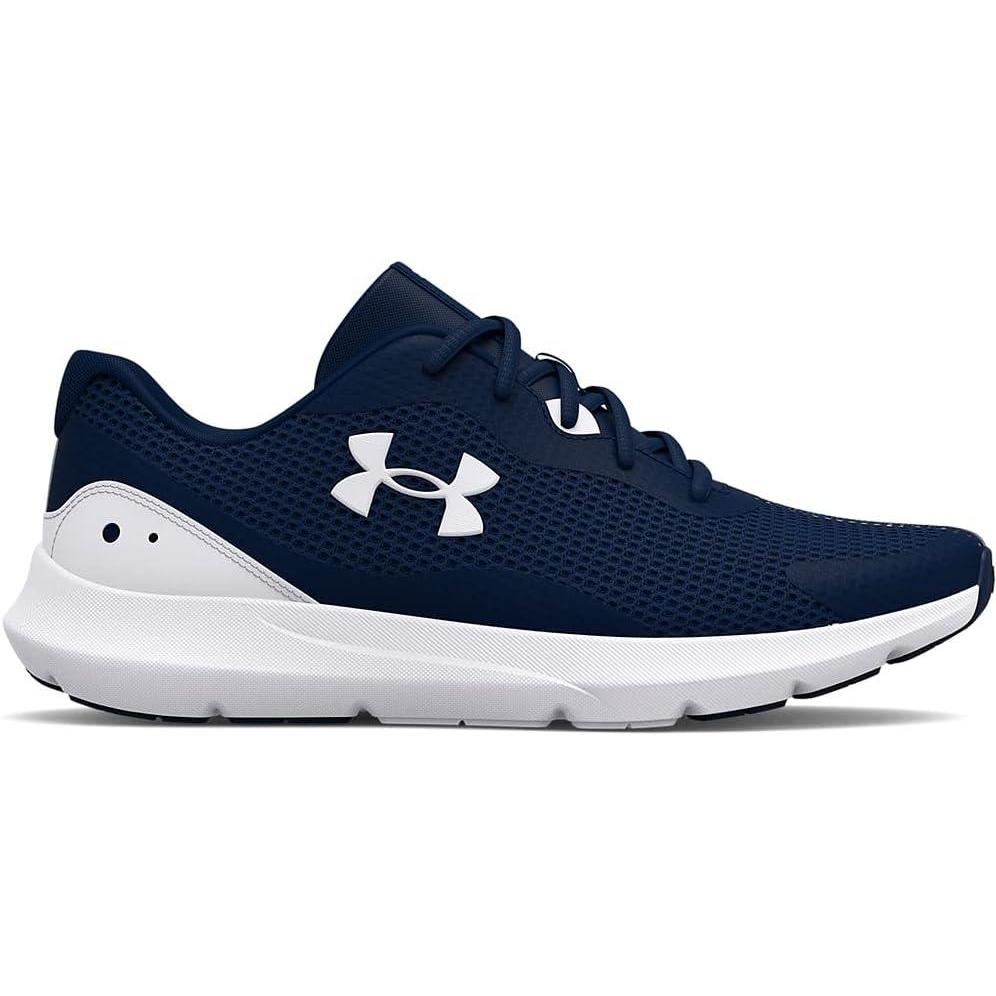 image:imageUnder Armour Mens Surge 3Running ShoeAcademy Blue 400White