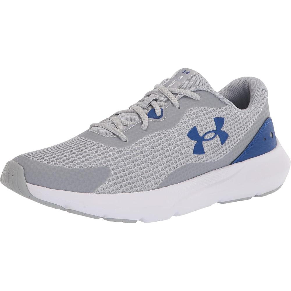 image:imageUnder Armour Mens Surge 3Running ShoeMod Gray 105Royal Blue