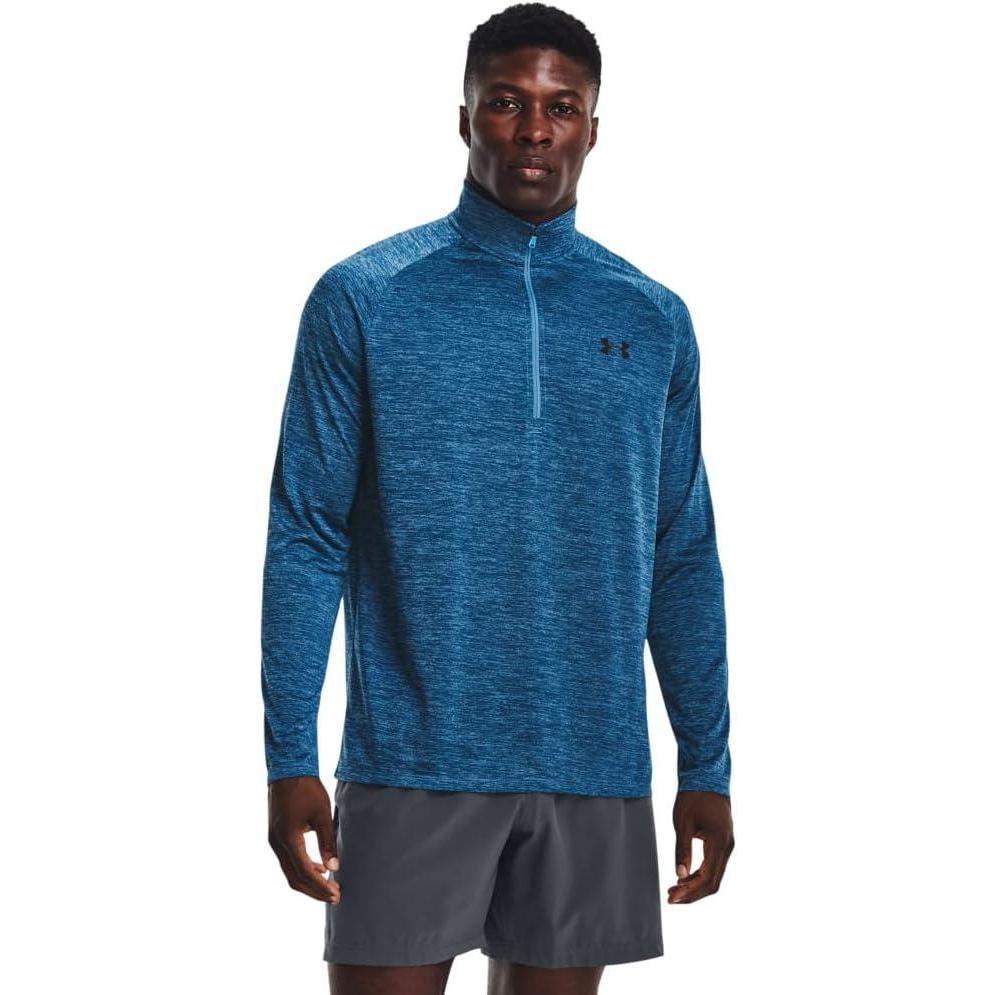 image:imageUnder Armour Mens Tech 20 Zip183 Chicago Blue Petrol Blue Black