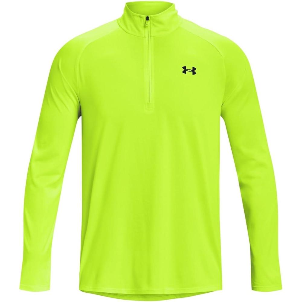 image:imageUnder Armour Mens Tech 20 Zip369 Lime Surge Black