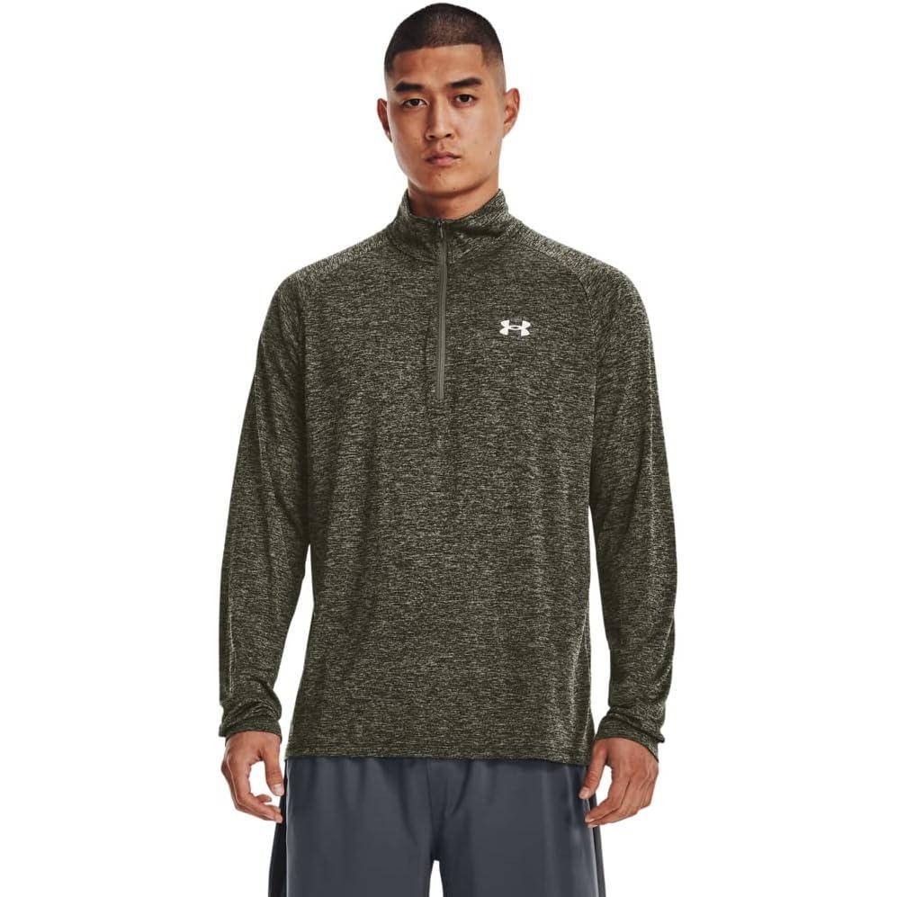 image:imageUnder Armour Mens Tech 20 Zip391 Marine Od Green Black White