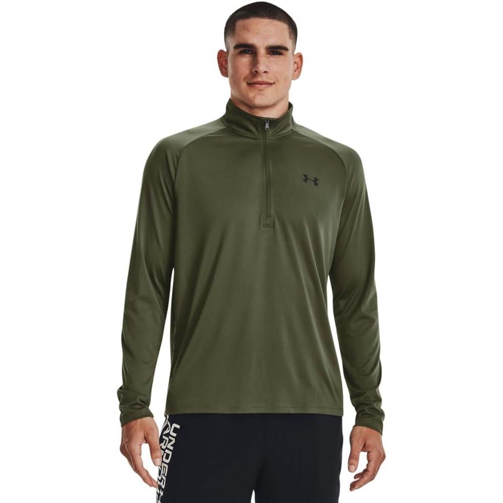 image:imageUnder Armour Mens Tech 20 Zip392 Marine Od Green Black