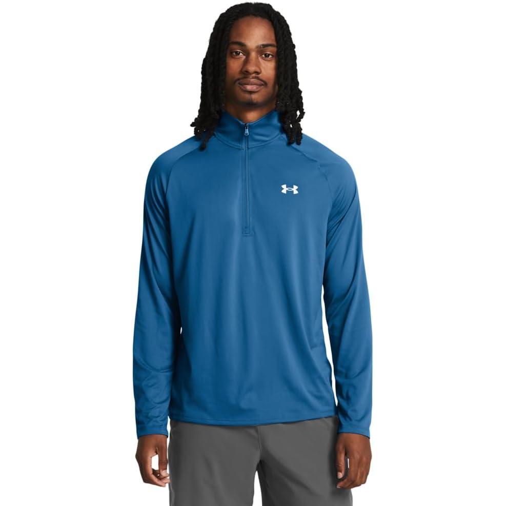 image:imageUnder Armour Mens Tech 20 Zip406 Photon Blue White