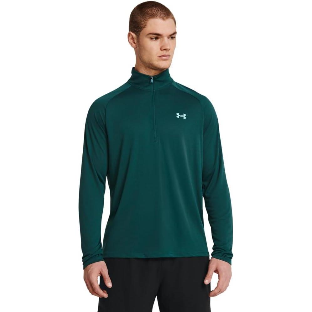 image:imageUnder Armour Mens Tech 20 Zip449 Hydro Teal Radial Turquoise