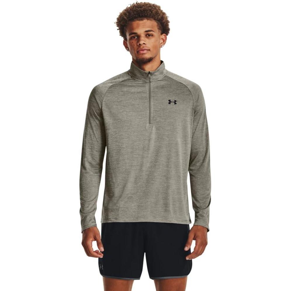 image:imageUnder Armour Mens Tech 20 Zip504 Grove Green Black