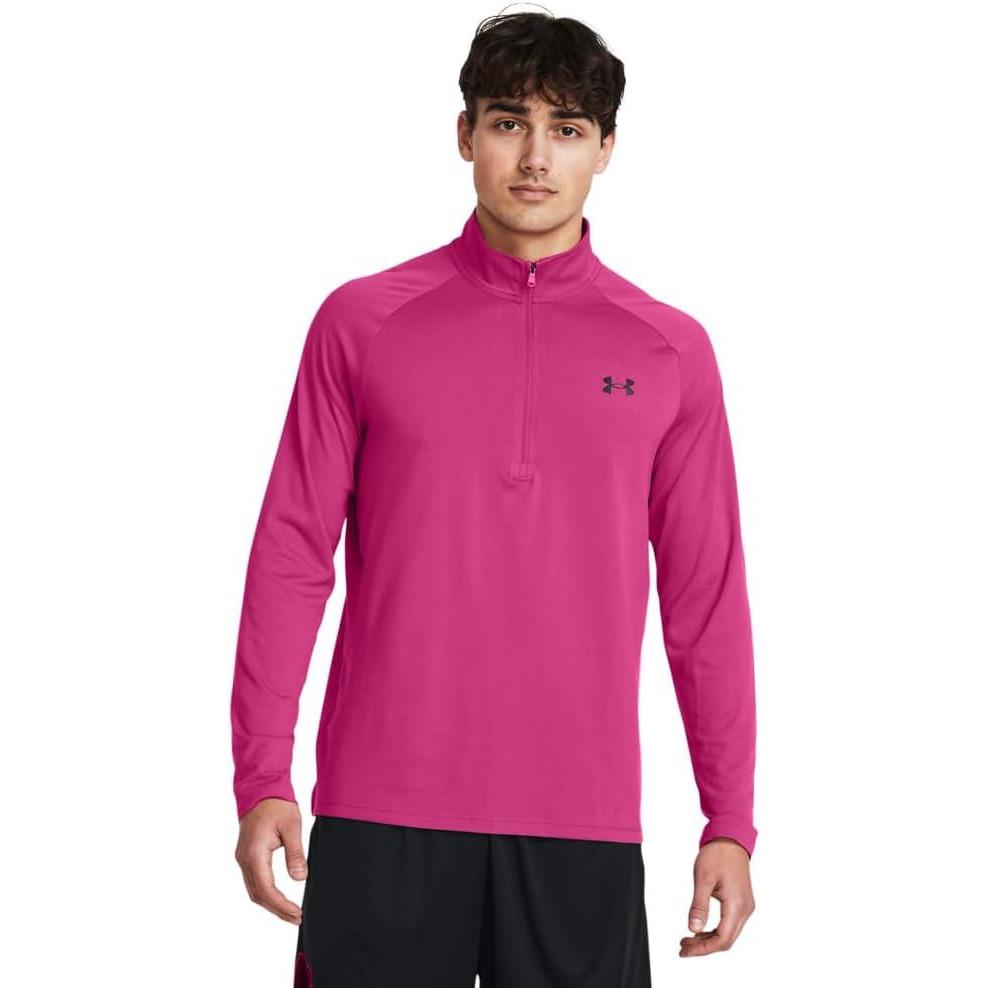 image:imageUnder Armour Mens Tech 20 Zip686 Astro Pink Black