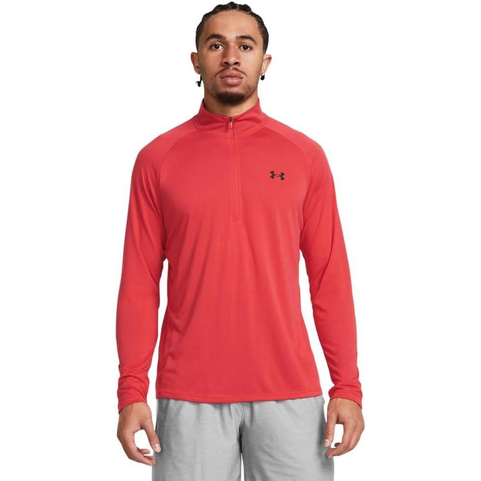 image:imageUnder Armour Mens Tech 20 Zip814 Red Solstice Black