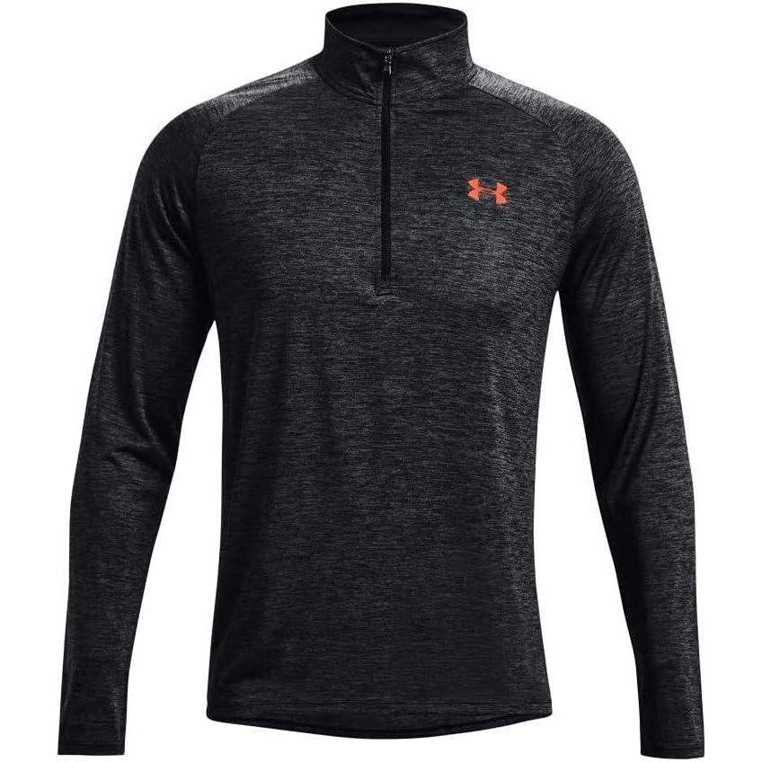 image:imageUnder Armour Mens Tech 20 ZipBlack 003Blaze Orange