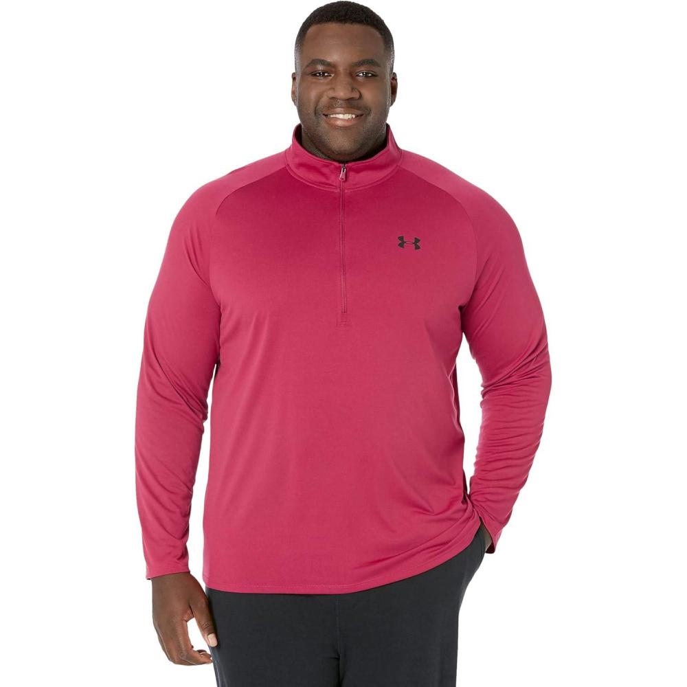 image:imageUnder Armour Mens Tech 20 ZipBlack Rose 664Black