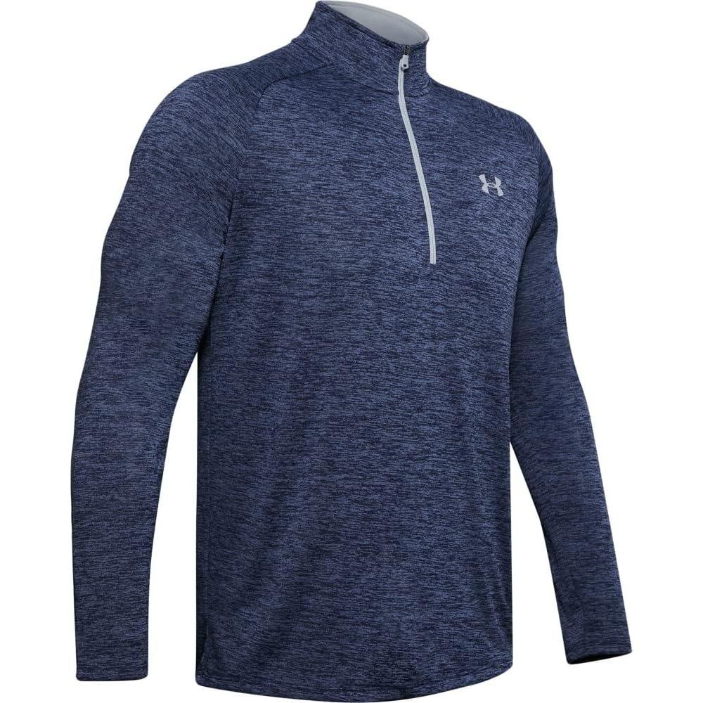 image:imageUnder Armour Mens Tech 20 ZipBlue Ink 497Mod Gray