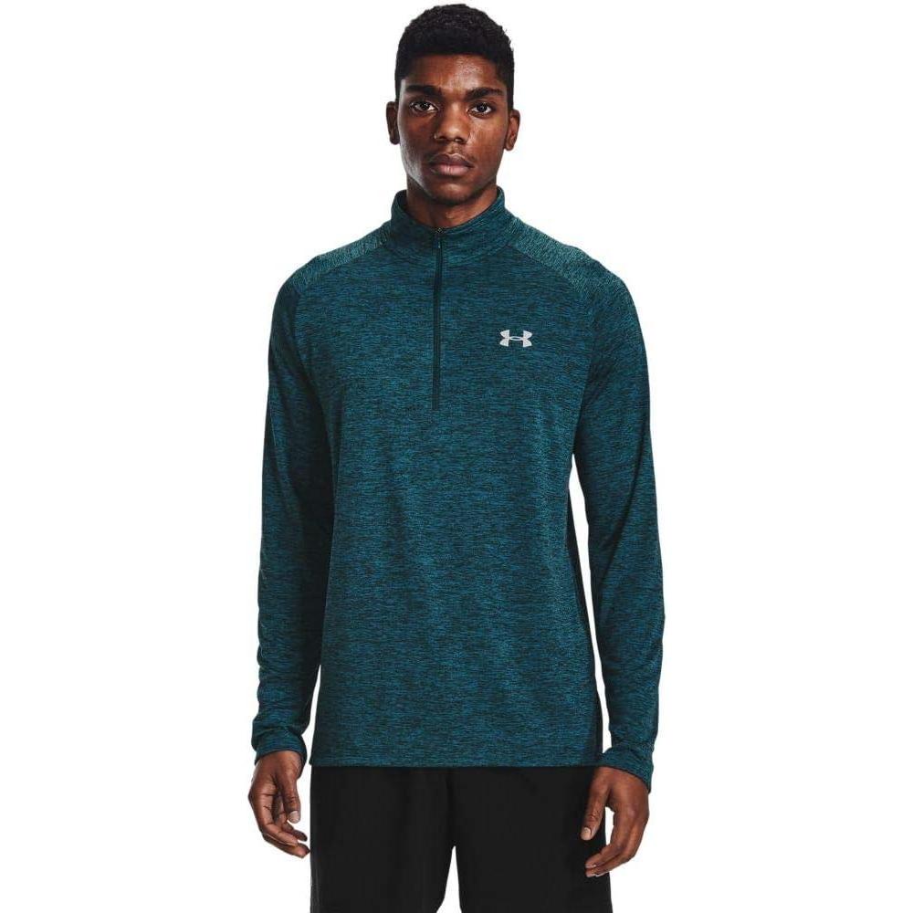 image:imageUnder Armour Mens Tech 20 ZipDark Cyan 463Mod Gray