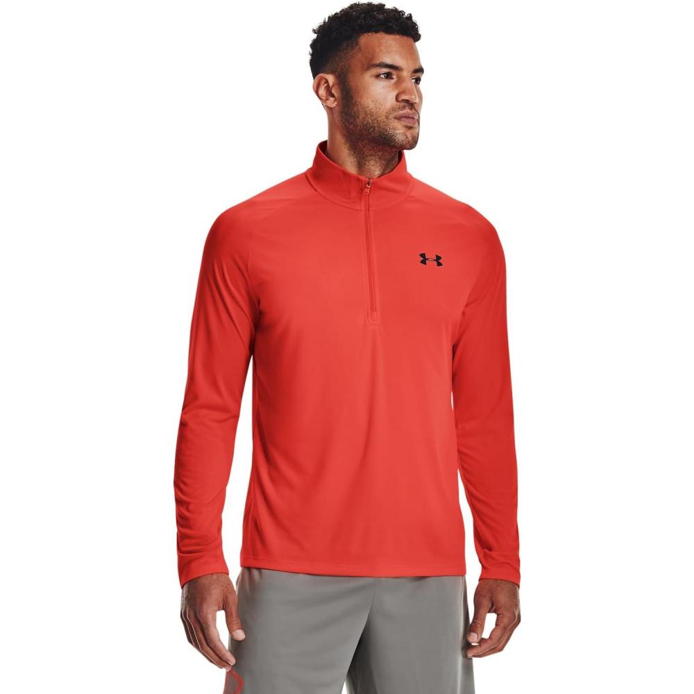 image:imageUnder Armour Mens Tech 20 ZipPhoenix Fire 296Black