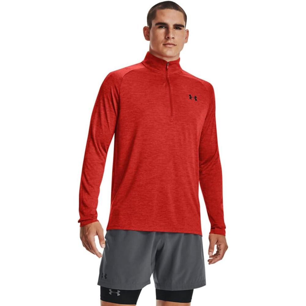 image:imageUnder Armour Mens Tech 20 ZipRadiant Red 839Black