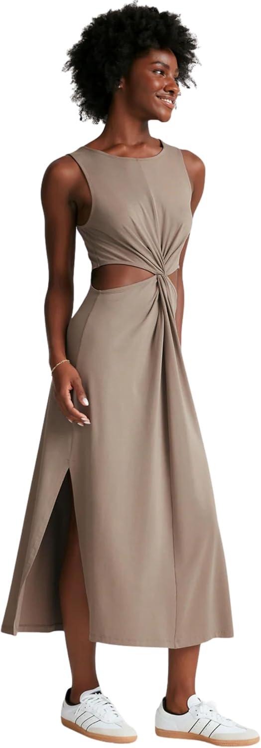 image:imageBeyond Yoga Womens Around The World Front Twist DressBirch