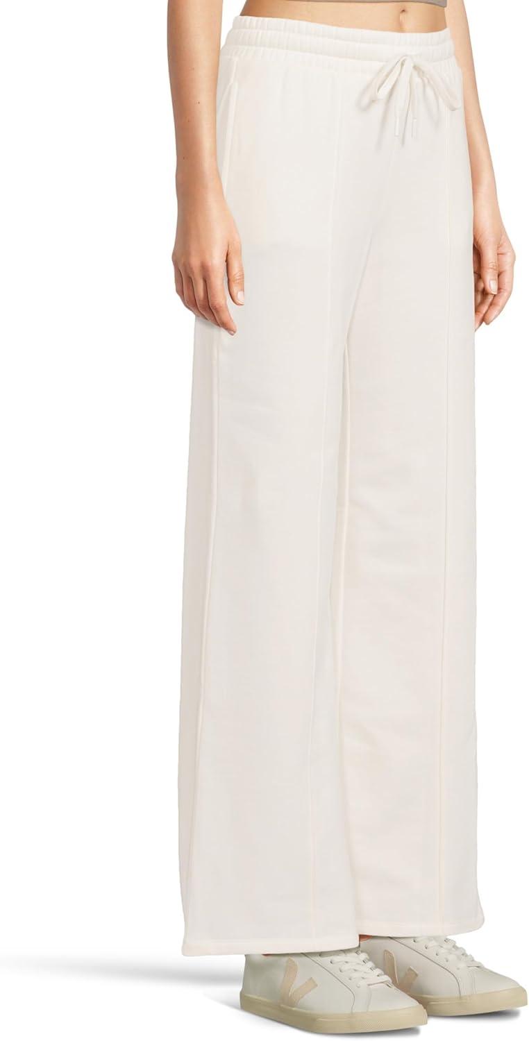 image:imageBeyond Yoga Womens Luxefleece Pintuck Wide Leg PantsFresh Snow