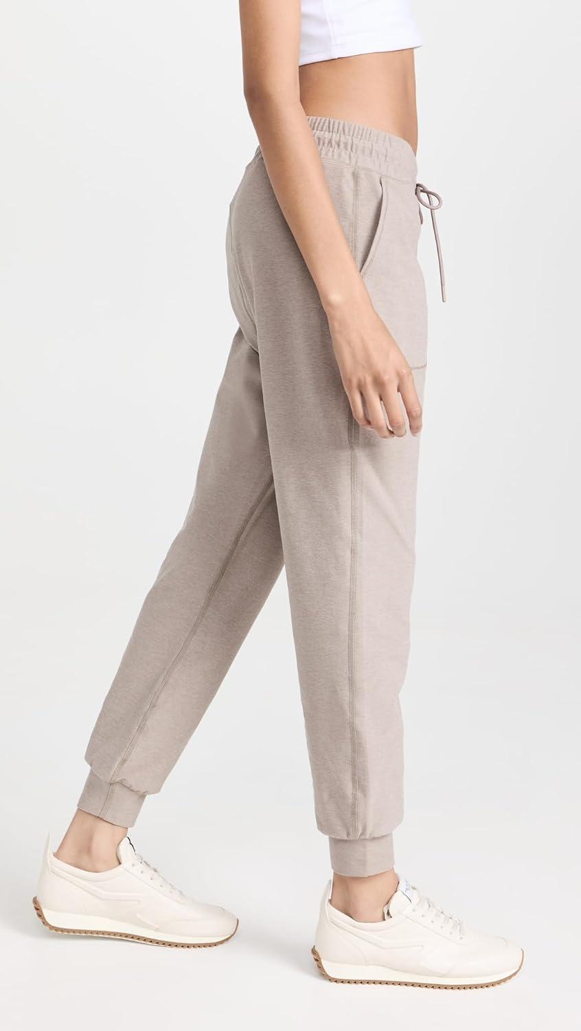 image:imageBeyond Yoga Womens Spacedye Commuter Midi JoggersBirch Heather