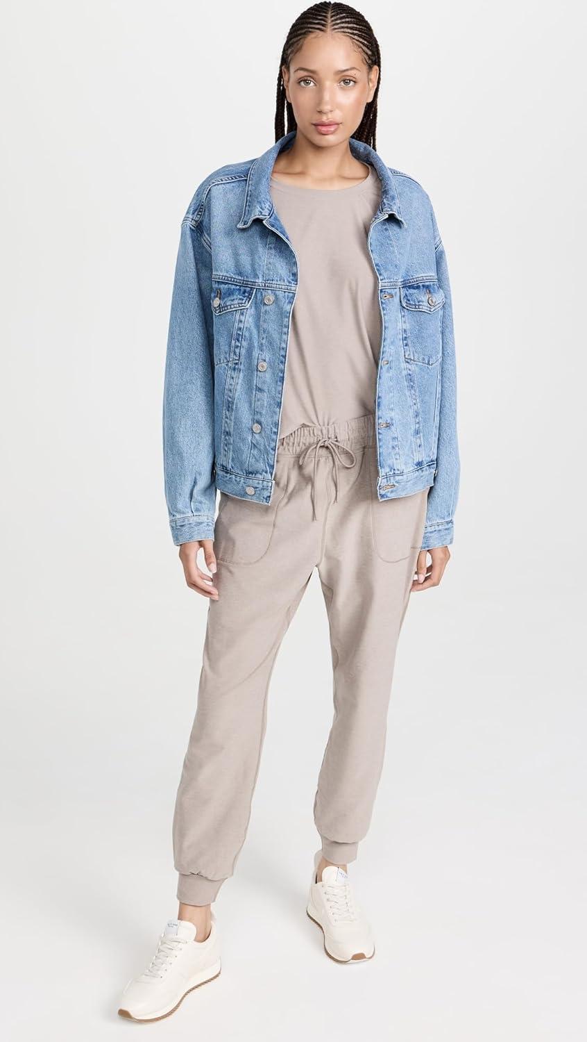 image:imageBeyond Yoga Womens Spacedye Commuter Midi JoggersBirch Heather