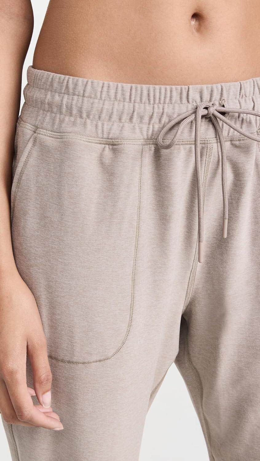 image:imageBeyond Yoga Womens Spacedye Commuter Midi JoggersBirch Heather